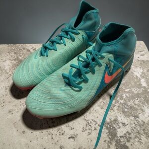 Nike Phantom Luna 2 Academy  Mens Soccer Cleats Teal Blue size 7.5